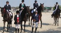 Gulf Weekly Fine display of horseriding skills