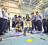 Gulf Weekly Pupils rev up for racing glory