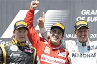 Gulf Weekly ‘Surprised’ Schumacher on the F1 podium after a gap of six years