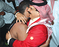 Gulf Weekly Shaikh Khalid makes a big splash for charity