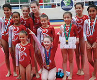 Gulf Weekly Golden glory for gymnasts