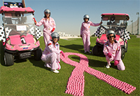 Gulf Weekly In the pink for charity