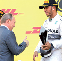 Gulf Weekly From Russia with love for Hamilton