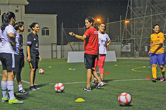 Gulf Weekly Goal-den girls aim for success