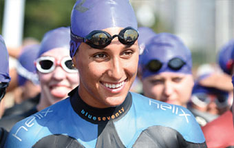 Gulf Weekly Olympian Sameera among top ten at Chicago aquathlon