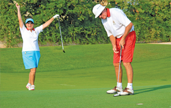 Gulf Weekly On course for charity success