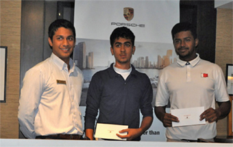 Gulf Weekly Ahmed and Al Hakam seal night golf opener