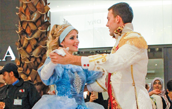 Gulf Weekly Cinderella regales winter shoppers