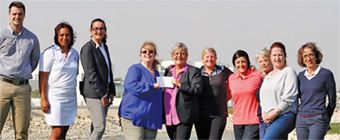 Gulf Weekly Ladies Captain drive-in success