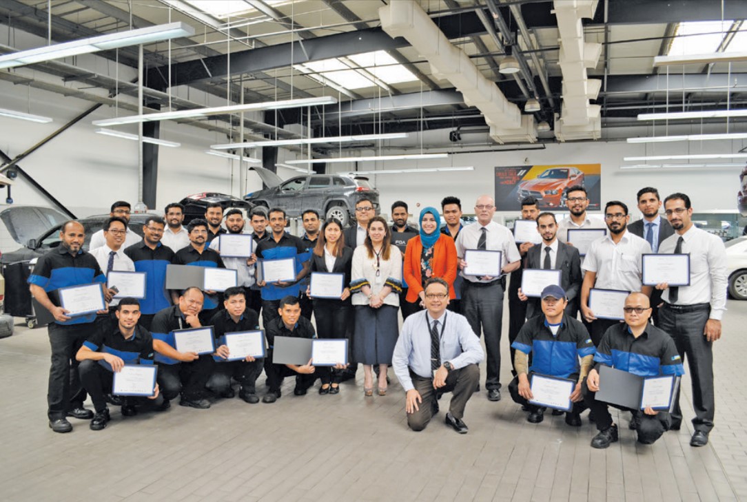 Gulf Weekly Ceremony for certificate stars