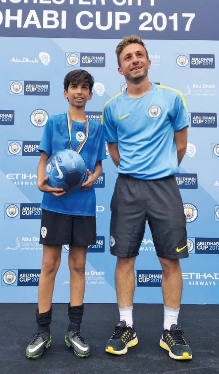 Gulf Weekly Ali shines at Abu Dhabi football tournament