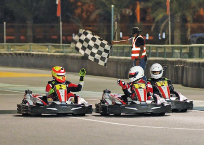 Gulf Weekly Buhindi stars in opening round of Ramadan karting challenge