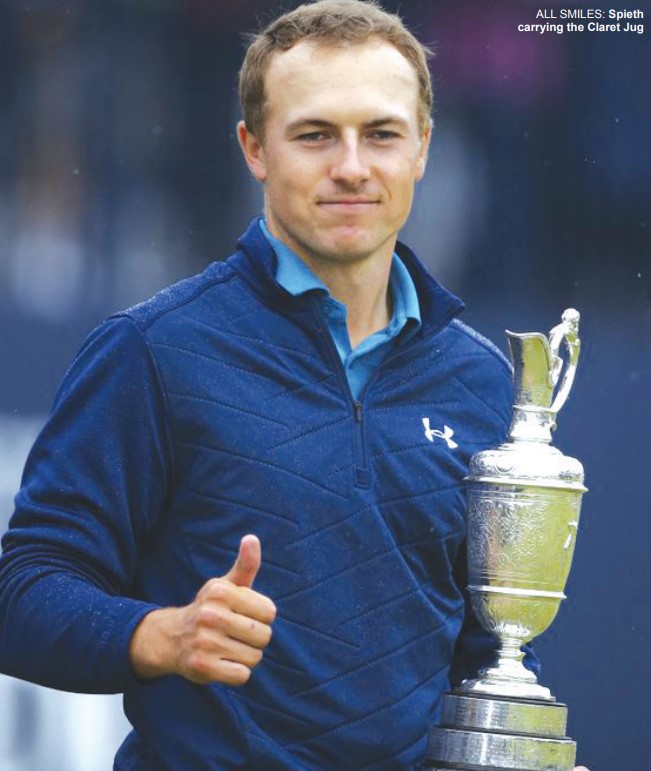 Gulf Weekly Spieth rules the dunes