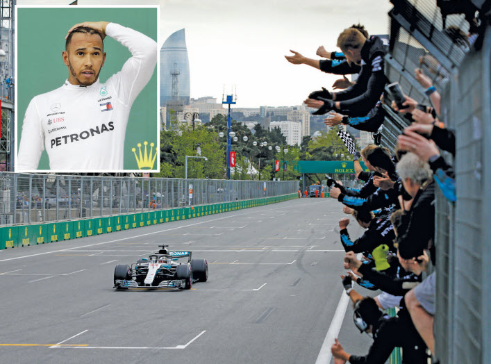 Gulf Weekly Lucky Lewis is on top