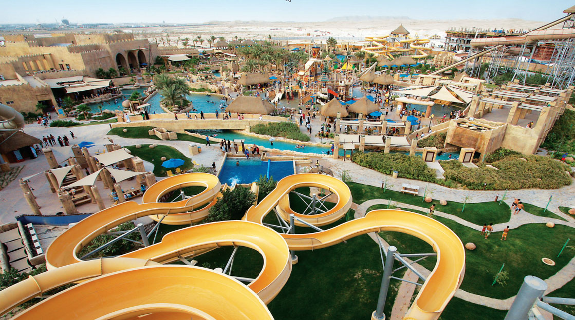 Gulf Weekly Waterpark with a community splash