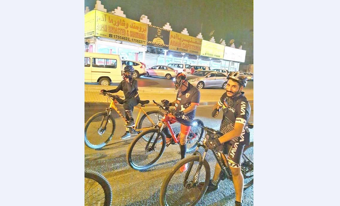 Gulf Weekly A cycling mission 